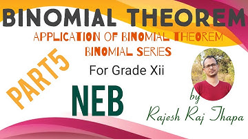 Binomial theorem part 5 for Grade Xii