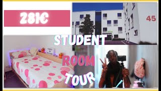 STUDY IN GERMANY| My 281€ Student Room Tour| Kleve| Rhine-Waal University