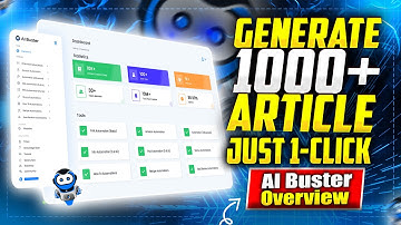 Write 1000+ SEO Friendly Unique Articles In Just 1 Click | AI Buster Full Review | AI Writing Tools