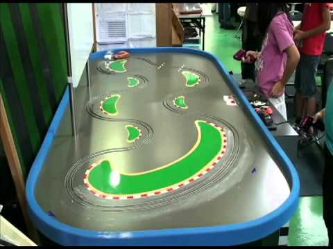 Drifting slot car racing