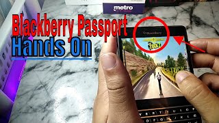 Blackberry Passport Hands On | What apps do I use everyday!? screenshot 1