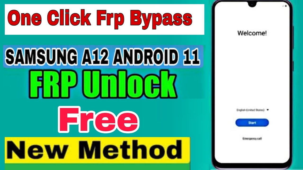 Samsung A12 Frp One Click Bypass A10s M01 M02 M11 A12 Google Lock Remove With Umt Youtube