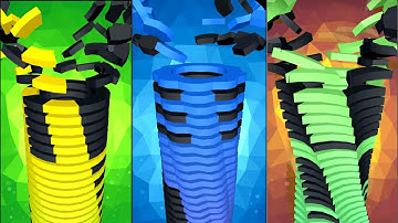 ASMR Drop Stack Ball || Satisfying Gameplay and Relaxing Sounds