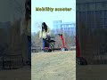 Explore more, tire less. The ultimate travel buddy. ✈️🌍 #automobile #foldingscooter
