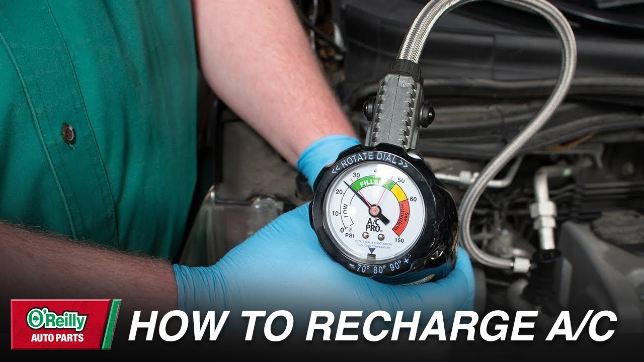 How To: Recharge Your A/C - YouTube