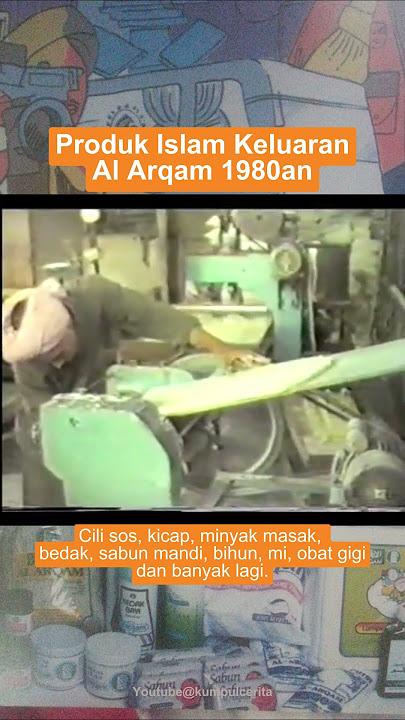 Produk Islam Keluaran Al Arqam 1980an  #arqam #produkislam #sejarah #nasyid