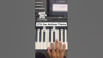 Thumbnail of GTA San Andreas Theme song on piano | Piano Cover | Instrumental Soham