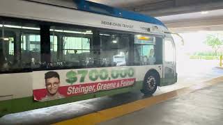 Miami-Dade Transit 2015 Nabi 60-Brt Hybrid On Route 100 Aventura Mall Transit Center