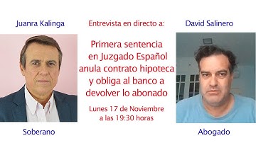 Primera sentencia que anula hipoteca