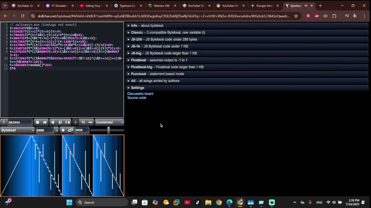 salinewin.exe bytebeat