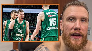Brazdeikis – apie dovaną Saboniui ir rūbinės lyderius