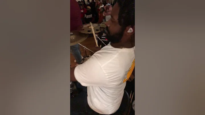 Gabe Bennet on drums Aaron Scott, Joseph Pryor kil...