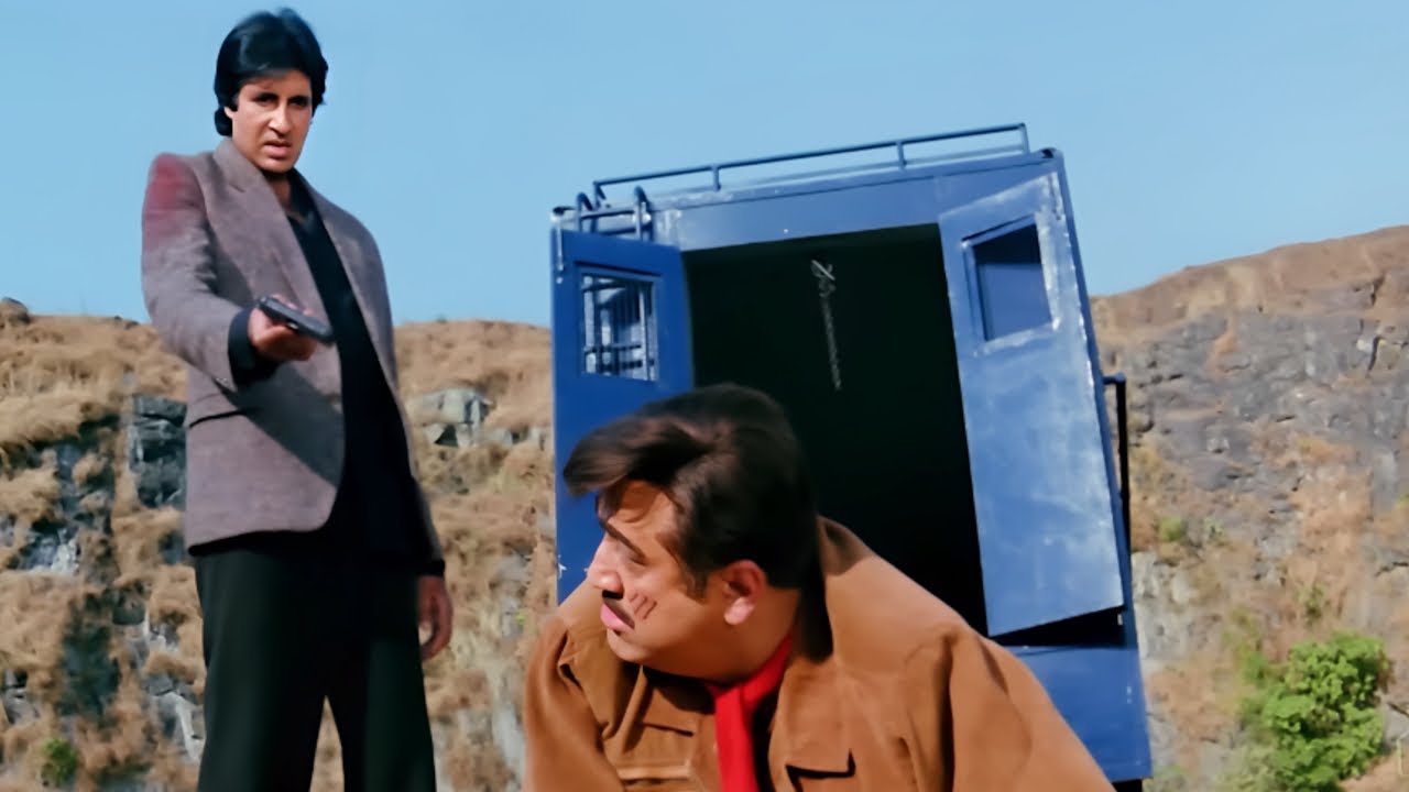 मुंबई में इंस्पेक्टर विजय ने लिया मुजरिम से बदला और किया एनकाउंटर | Akayla | अमिताभ जबरदस्त एक्शन