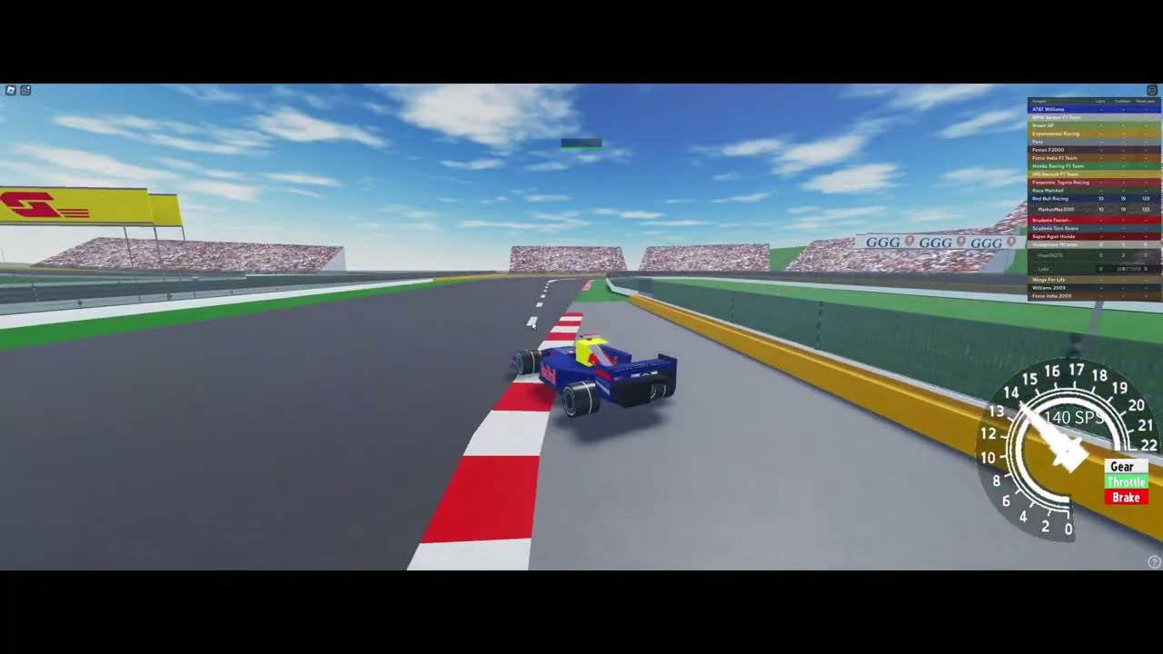 Roblox - Doing My Best in Formula 1 Racing