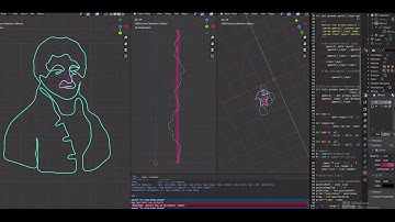 Drawing any pattern with Fourier Series using Blender Grease Pencil and Python