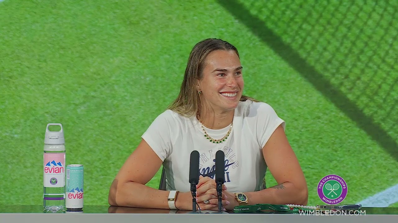Aryna Sabalenka First Round Press Conference