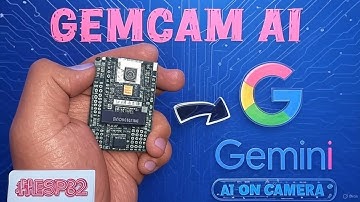 AI Vision Project using ESP32Cam & GEMINI 🔥🔥 | GEMCAM AI