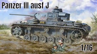 TEST SHOTS of the New 1/16 Panzer III Ausf J , 3 in 1 kit , Large scale plastic armor model kit
