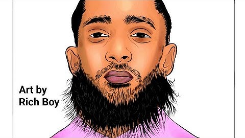 Adobe draw | Tribute to Nipsey Hussle.