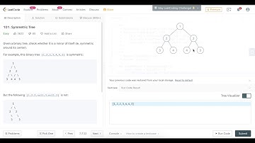 Working with BFS to find if a Binary Tree is Symmetrical