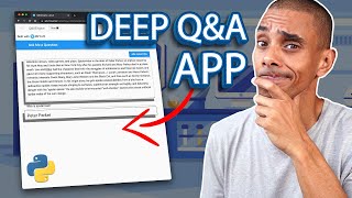 Build a Deep Q&A Web App with Transformers and Anvil | Python Deep Learning App screenshot 4