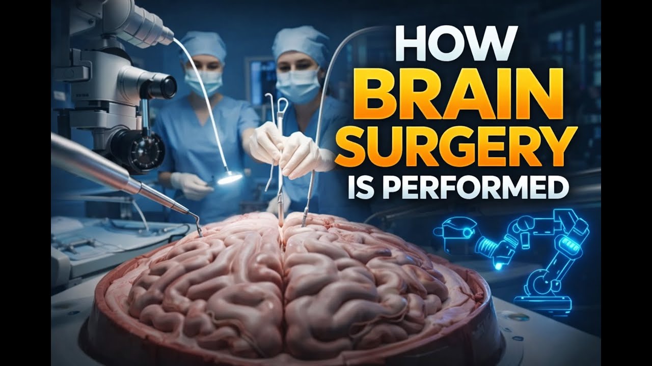 Inside Brain Surgery – How Neurosurgeons Operate Using Advanced Medical ...
