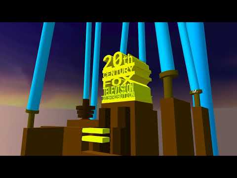 20th century fox television distribution logo 2012 destroyed prisma 3d