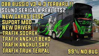 OBB BUSSID TERBARU V3.4.3 SOUND SERIGALA FULL REAL ETS2 BANYAK DI CARI !!