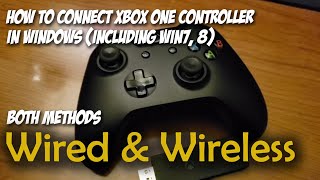 Helpful for windows 7 & 8.1 users who may be having driver issues!
here i show you how to connect your xbox one controller pc via wired
or wireless c...