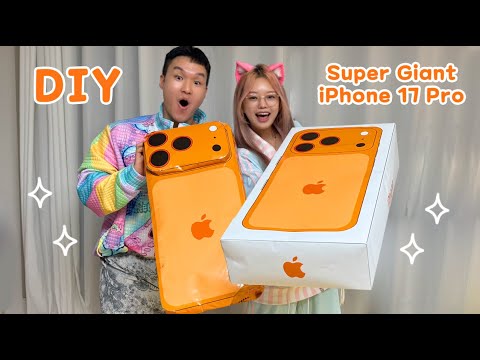 Making Super Giant IPhone17 Pro