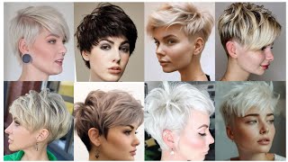 Best  TOp 30+ Medium length layered   Haircuts Bob Pixie Haircut ideas for women's #viral #viralvide