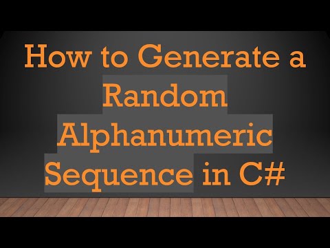 How to Generate