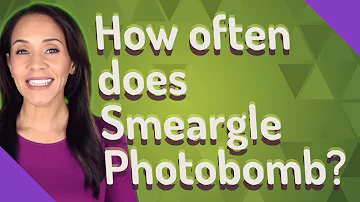 How often does Smeargle Photobomb?