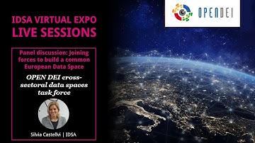 Silvia Castellvi, IDSA: OPEN DEI cross-sectorial data spaces task force