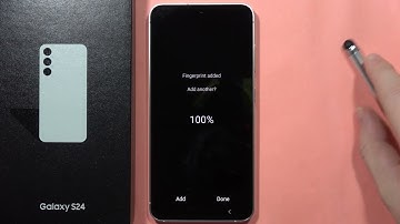 Hoe u een vingerafdruk kunt toevoegen op de Samsung Galaxy S24 / S24+