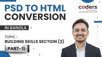 PSD TO HTML [#11] Building Skills Section (CSS Style And Animated Radial Progress Bars With jQuery)