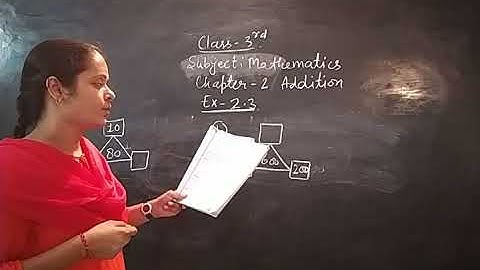 Class-3 Mathematics Chapter-2 Exercise 2.3 - 2.4  By Bharti Singh