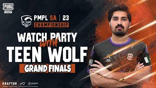 GRAND FINALS PMPL SAC SOUTH ASIA CHAMPIONSHIP 2023 - TEENWOLF IS LIVE