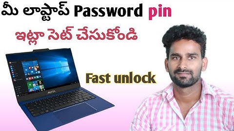 How to set  password on windows 10 Computer or laptop in Telugu|