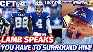 Cowboys: Ceedee Lamb is becoming a leader! "You've got to surround him! My Super Bowl Prediction! 👀