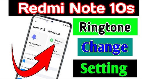 Redmi Note 10s Mobile ki Ringtone Kaise Change karte hain | Change ringtone in MP3 Redmi note 10s