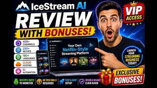 Ice Stream AI Demo & Review – Build a Streaming Empire Without Creating Content