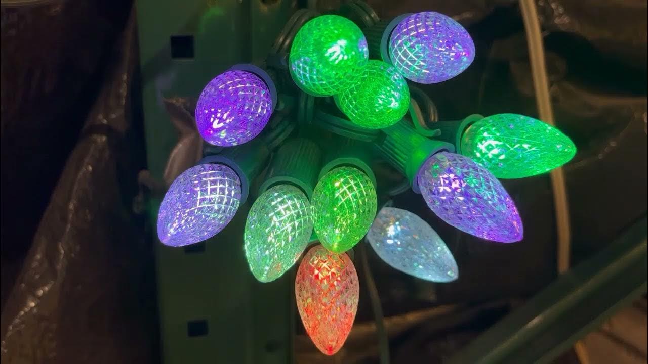 Color Changing Lights C7 Christmas Lights YouTube