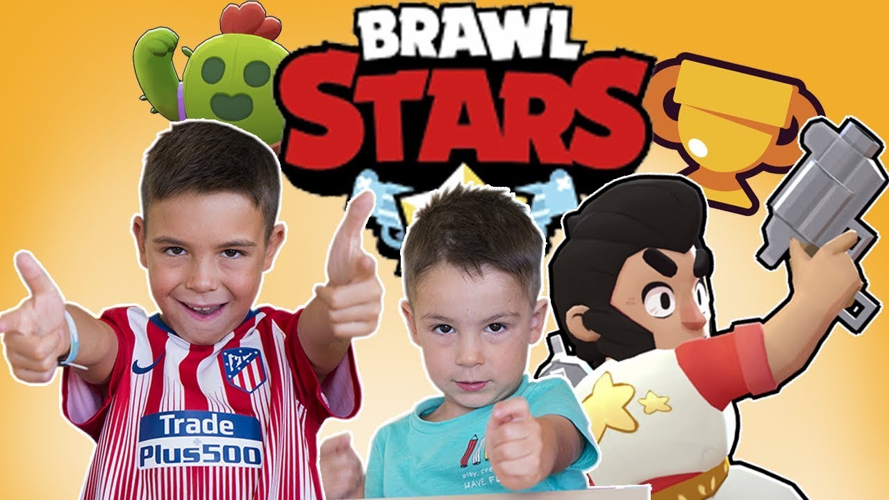 Juego Mi Primer Gameplay A Brawl Stars Con Mi Hermano Victoria Youtube - juego con carl brawl stars folagor