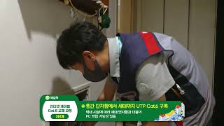 KT, 기축APT 사업 3편 : Cat.6 UTP 교체