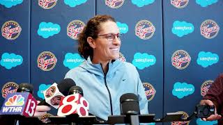 Head Coach Stephanie White: Practice Media Availability | Indiana Fever | WNBA | 08.10.26