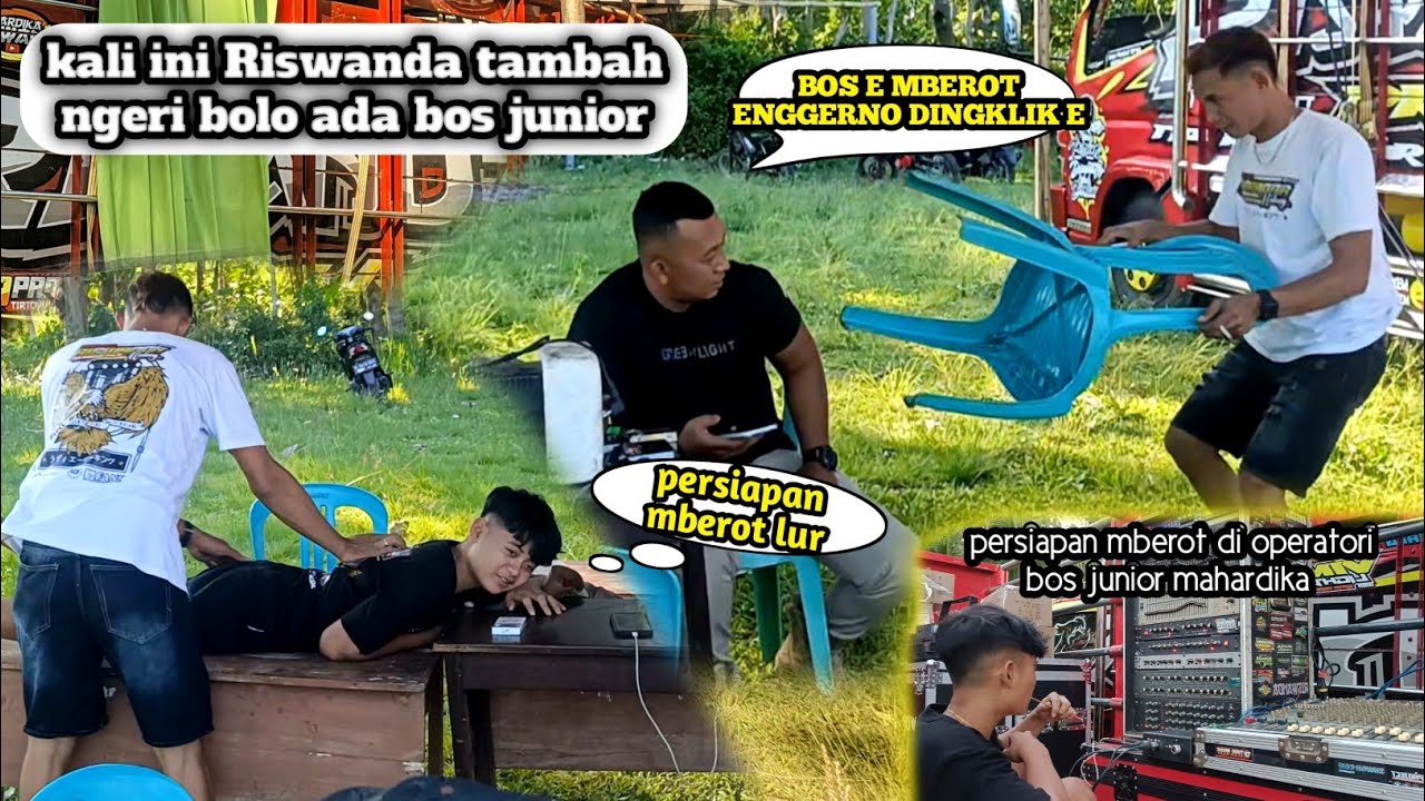 Riswanda mberot di operatori boss Mahardika junior keder sak lato²e..‼️