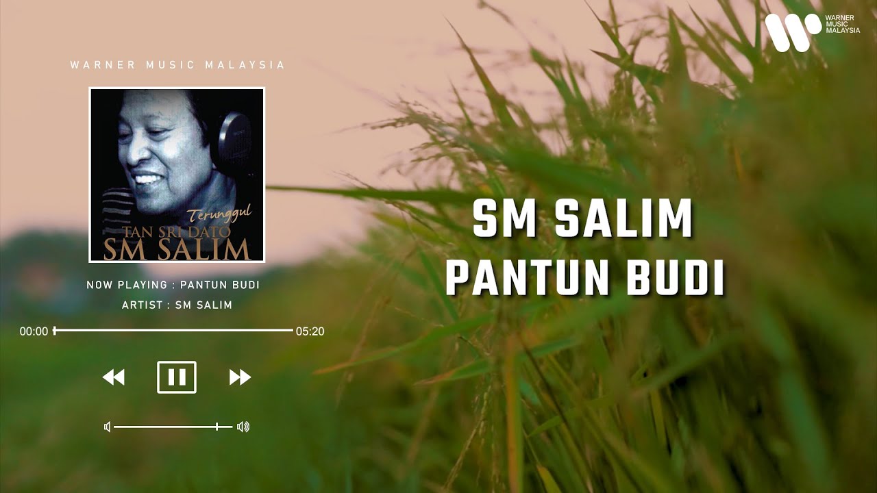 SM Salim - Pantun Budi (Lirik Video) - YouTube
