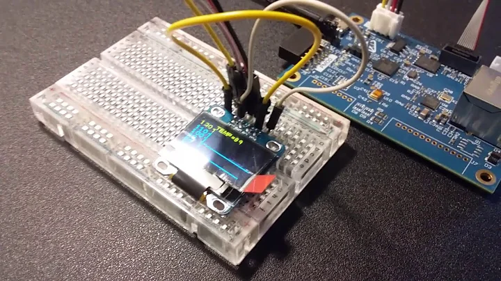 Renesas S5D9 I2C OLED Display Demo