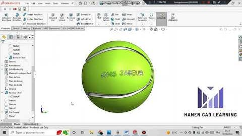 Design of Tennis Ball ONS JABEUR
